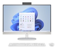 HP AiO računalo All-in-One 27-cr0058nf / AMD Ryzen 5 7520U, 27", 1920 x 1080, 16 GB RAM, 512 GB SSD, Windows 11, srebrna
